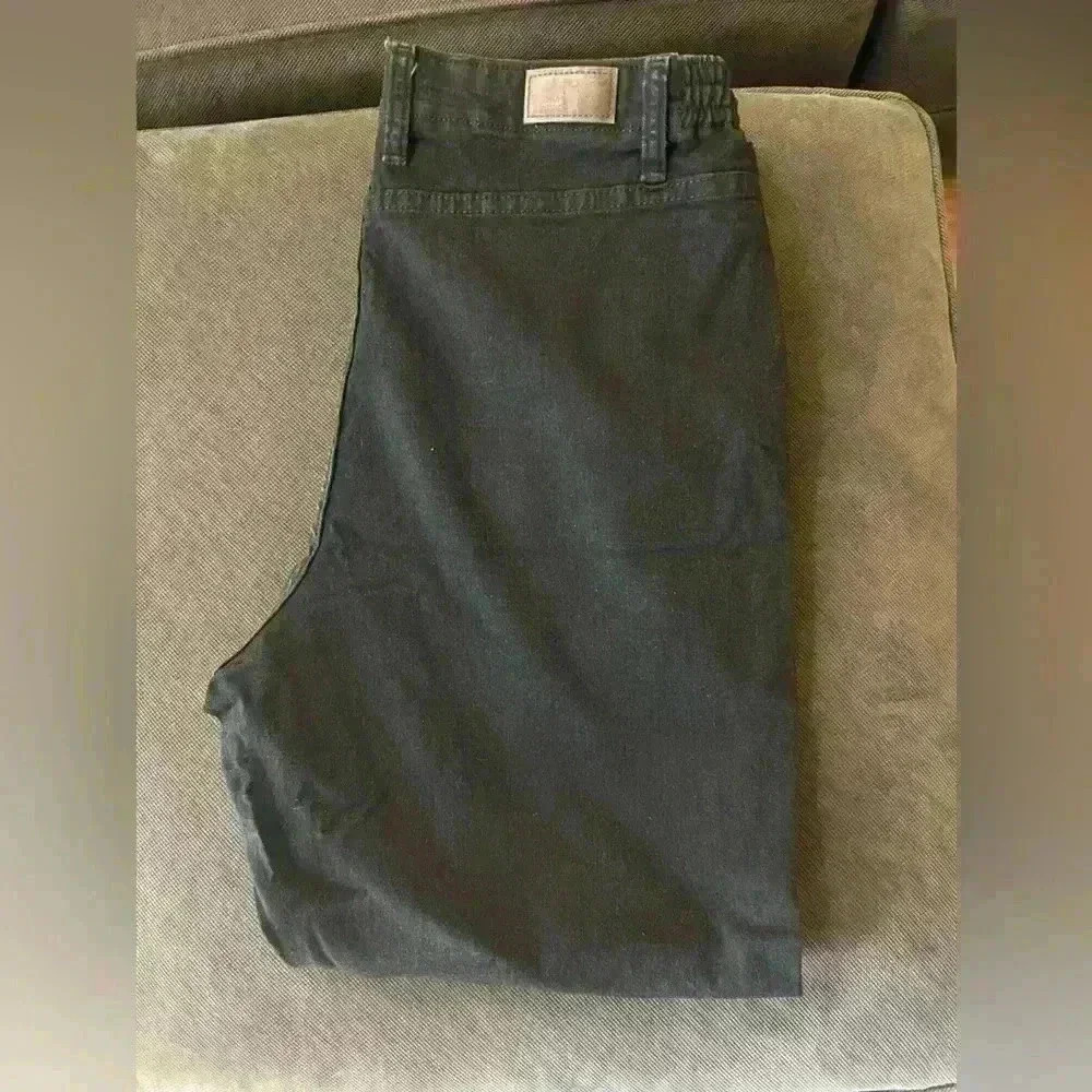 Lee Relaxed Fit Elastic Side Jeans, Black, 16 Short - Picture 3 of 4